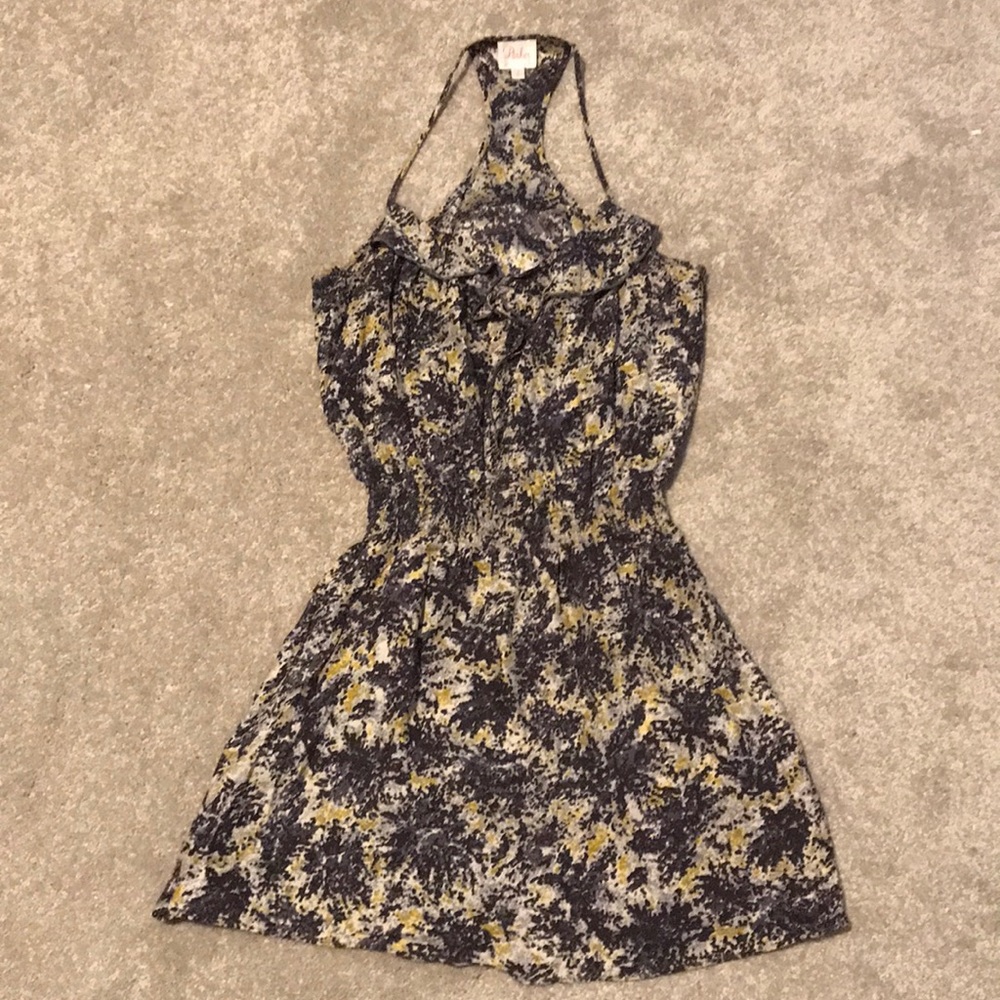 Gray parker silk mini dress - sz S